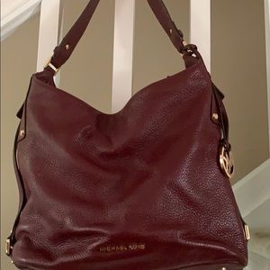 Mk burgundy purse